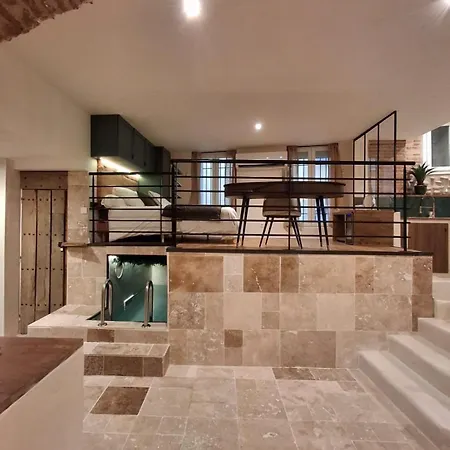 Amagat Loft Piscine Et Hammam דירה *